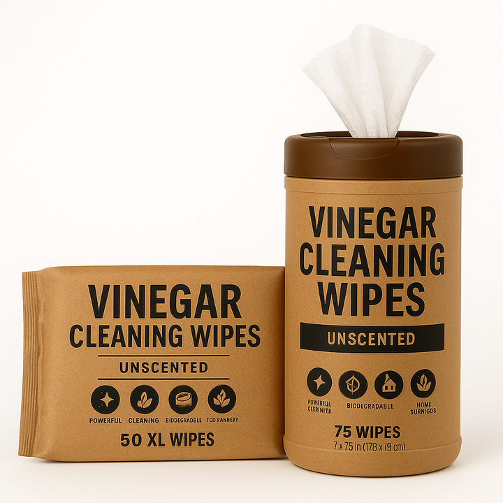 Disposable Vinegar Cleaning Wipes